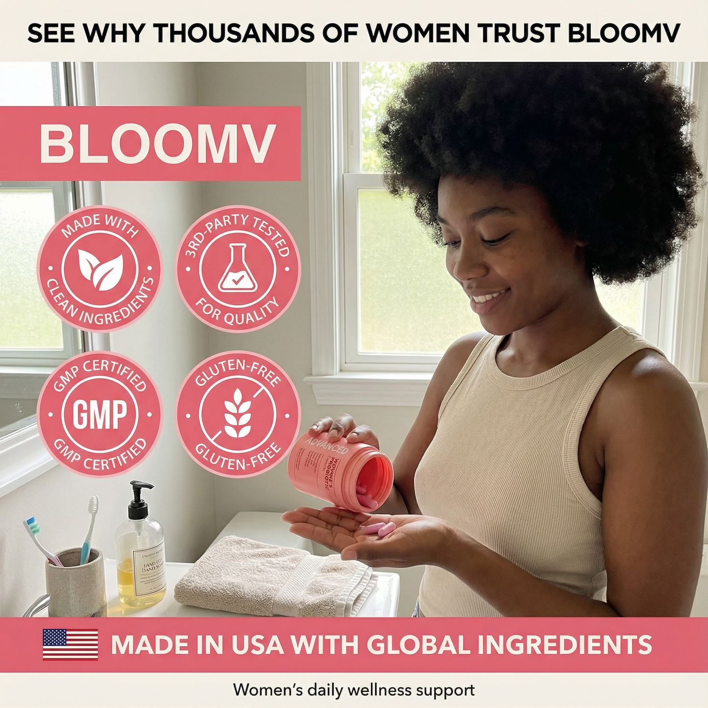 BloomV Vaginal Capsules